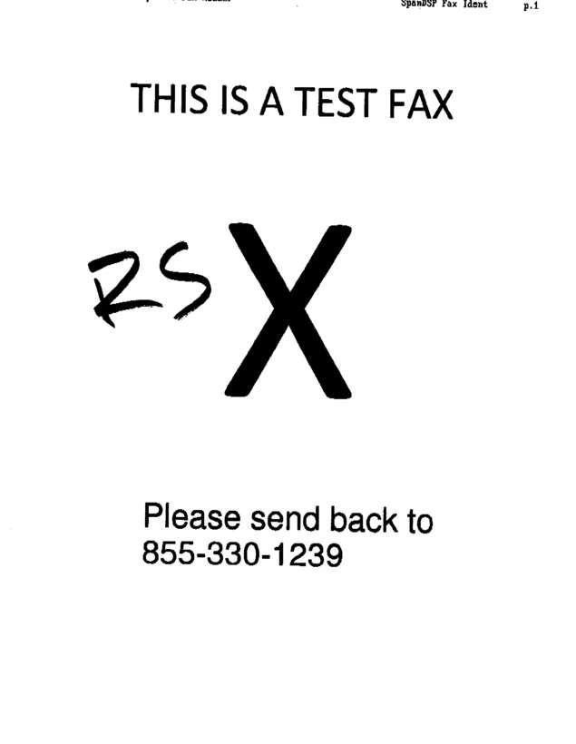 fax page
