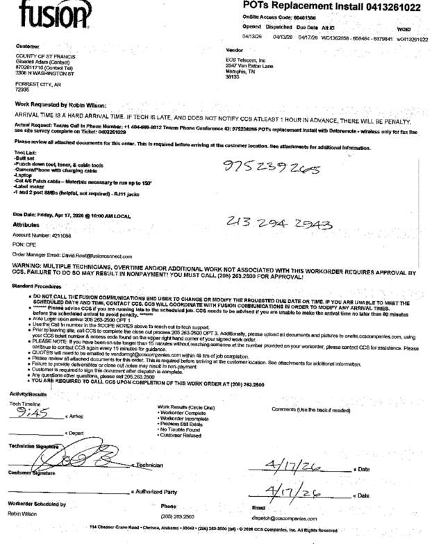 fax page