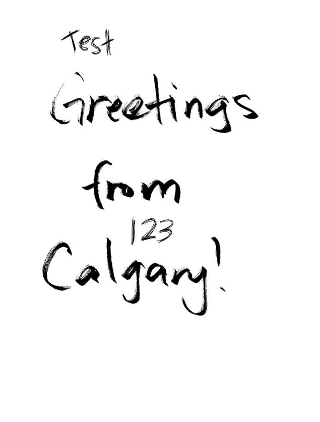 Fax page
