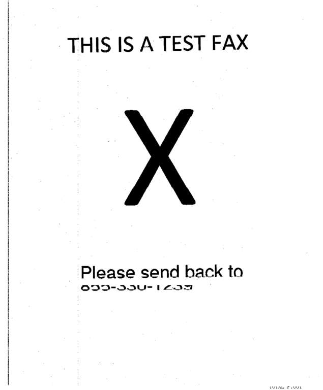 fax page