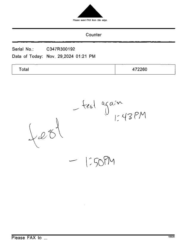 fax page
