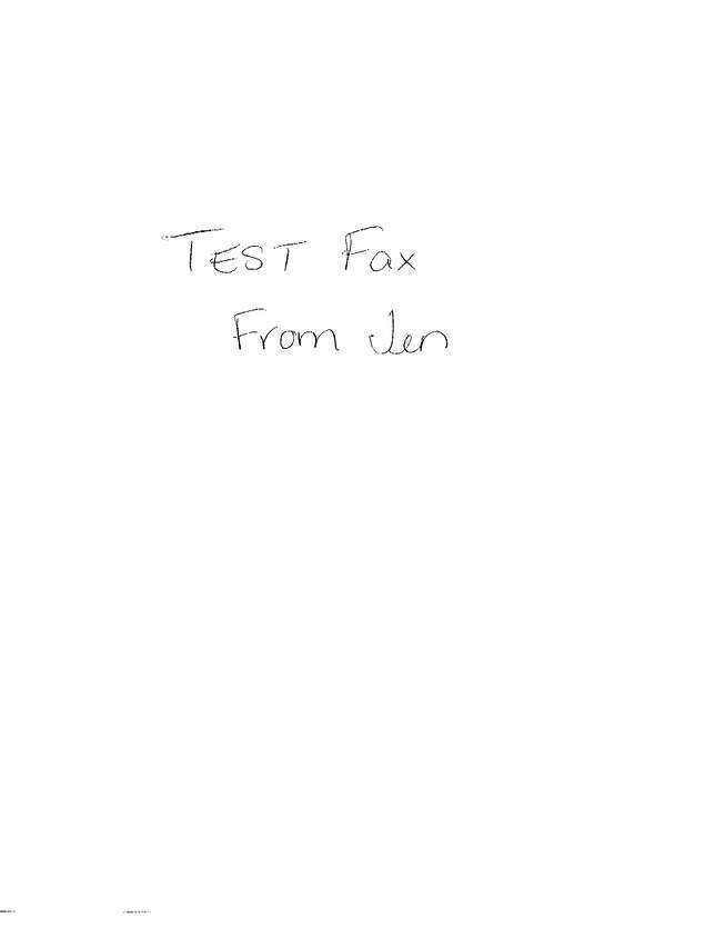Fax page
