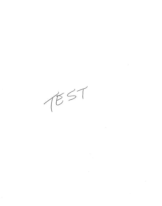 Fax page