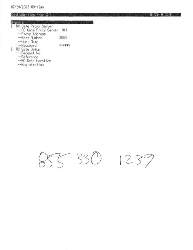 fax page