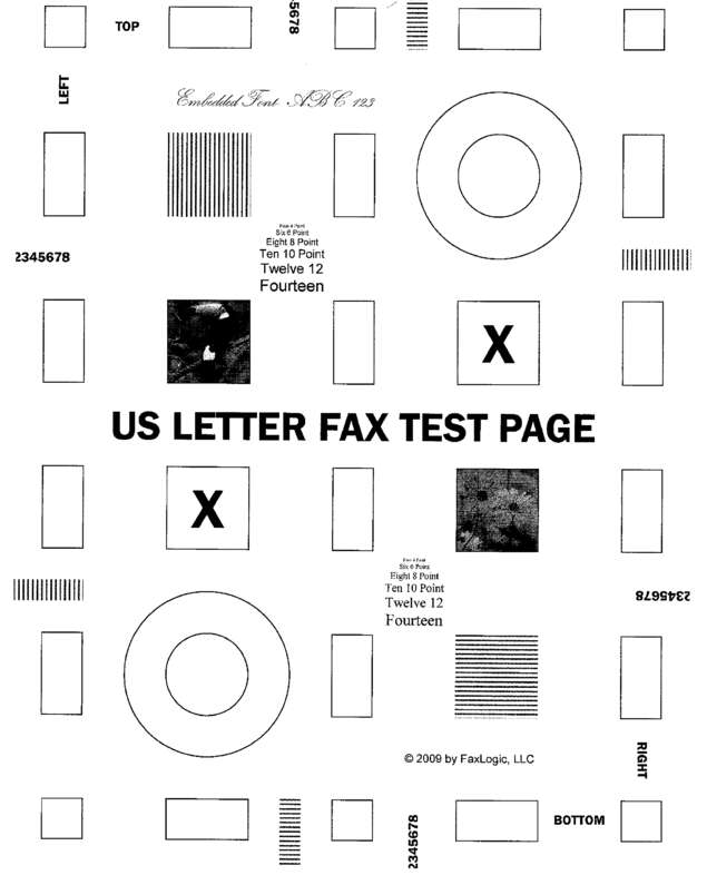 Fax page