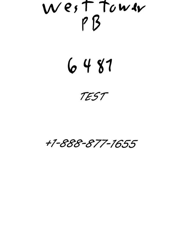Fax page