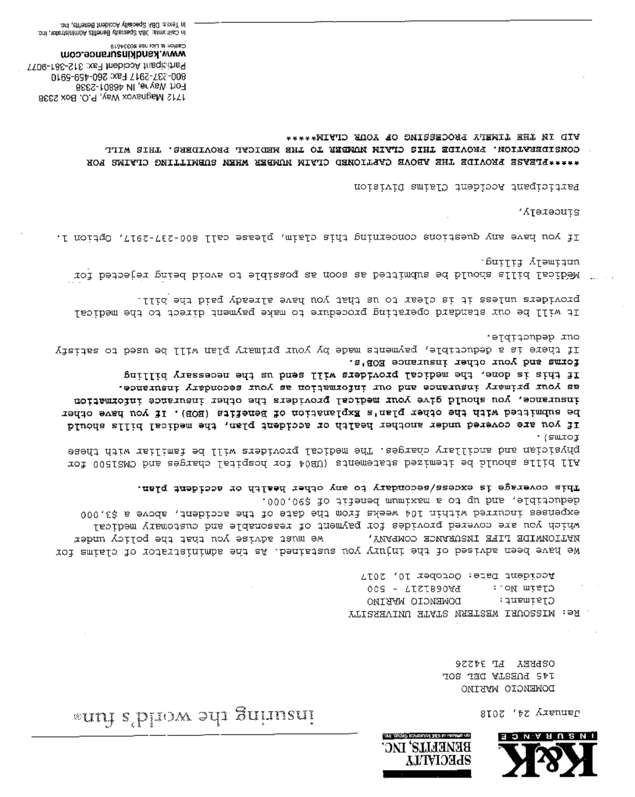 Fax page
