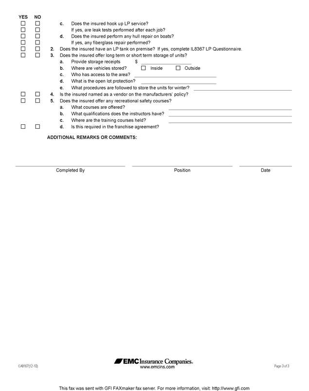 Fax page