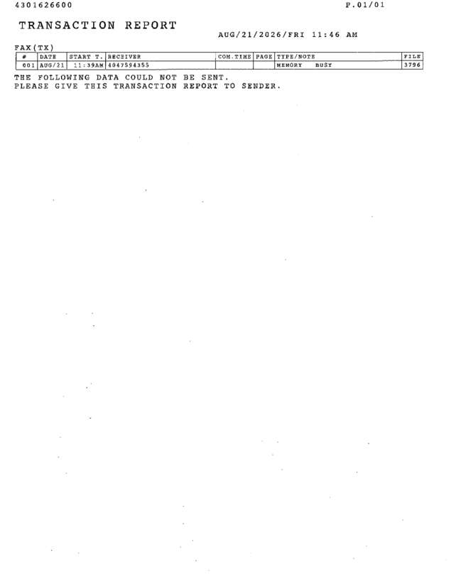 fax page