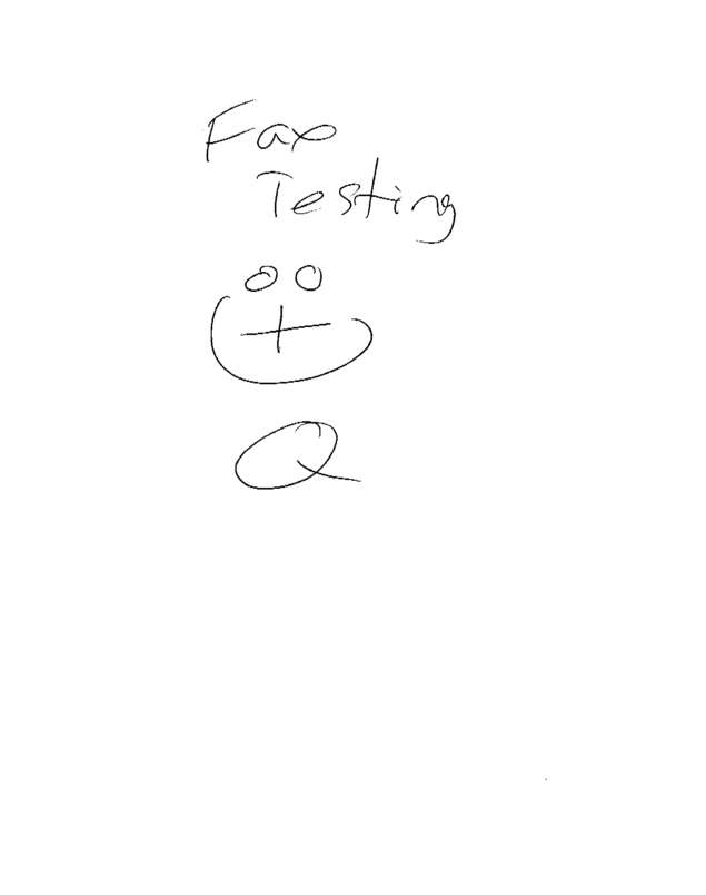 Fax page