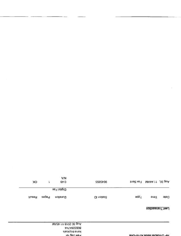 Fax page