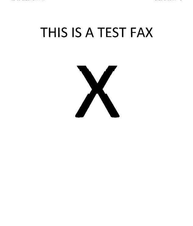 fax page