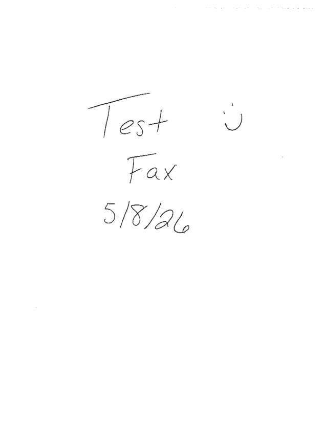 fax page
