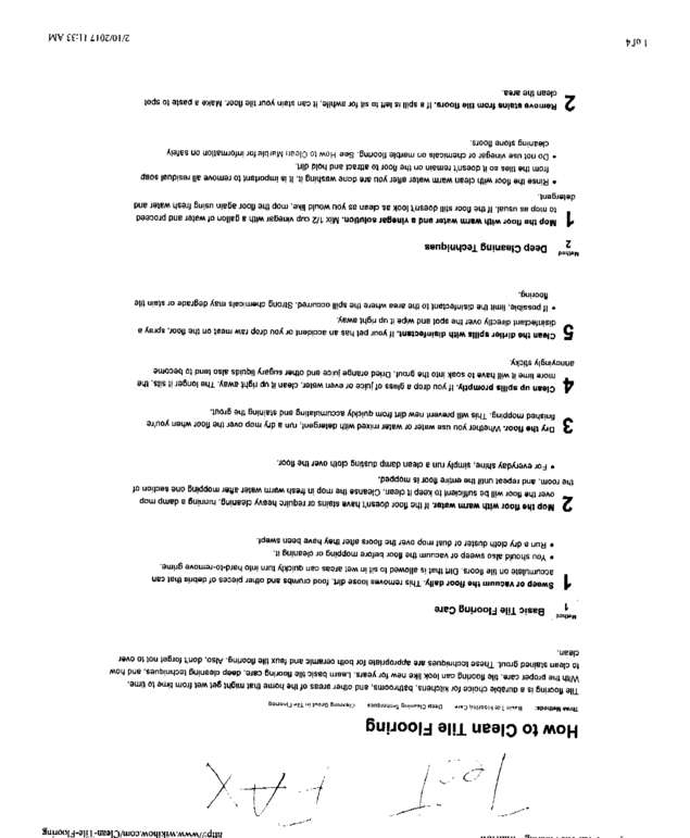 Fax page