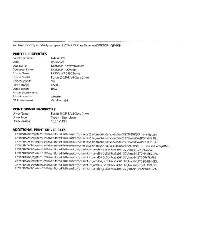 Fax page