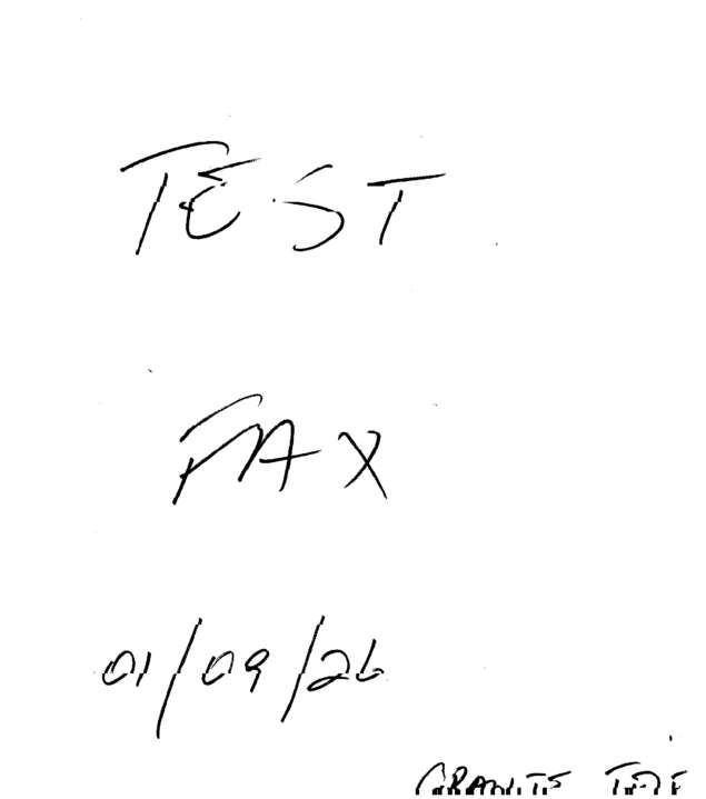 fax page