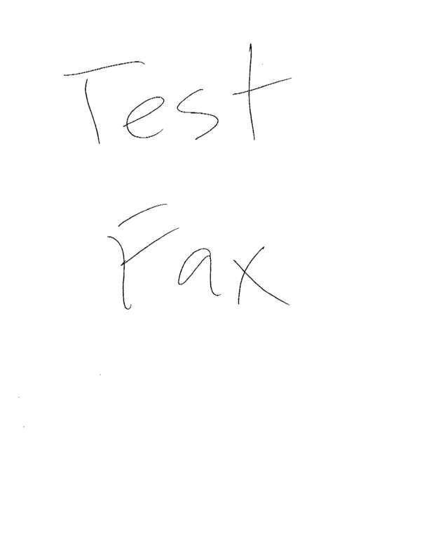 fax page