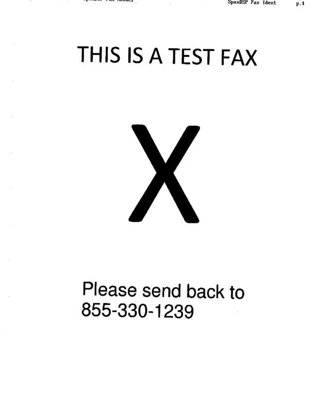 fax page