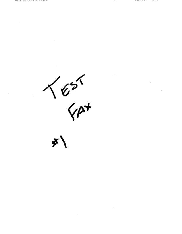 fax page