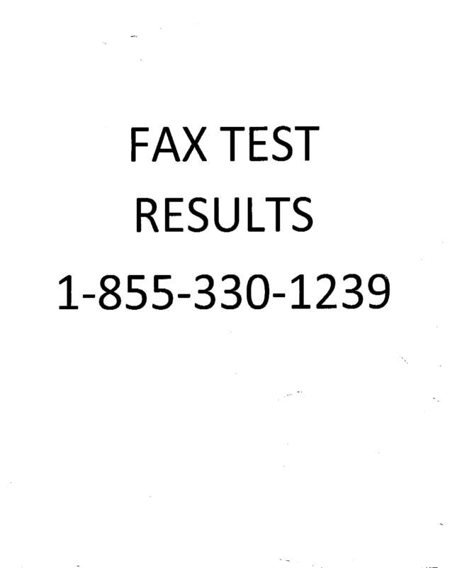 fax page