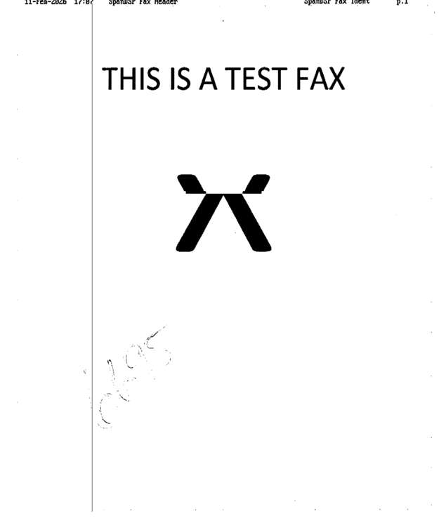 fax page