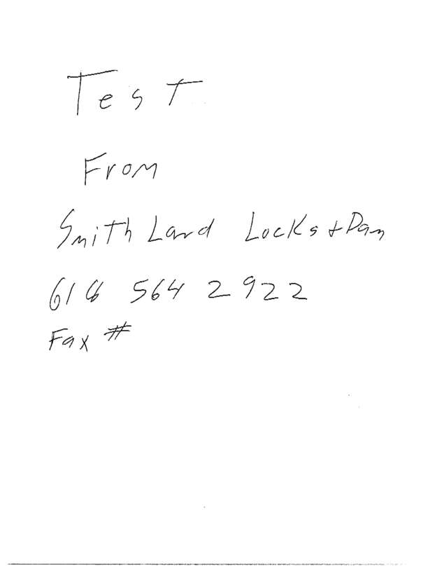 fax page