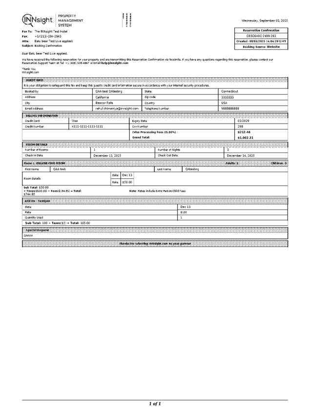 fax page