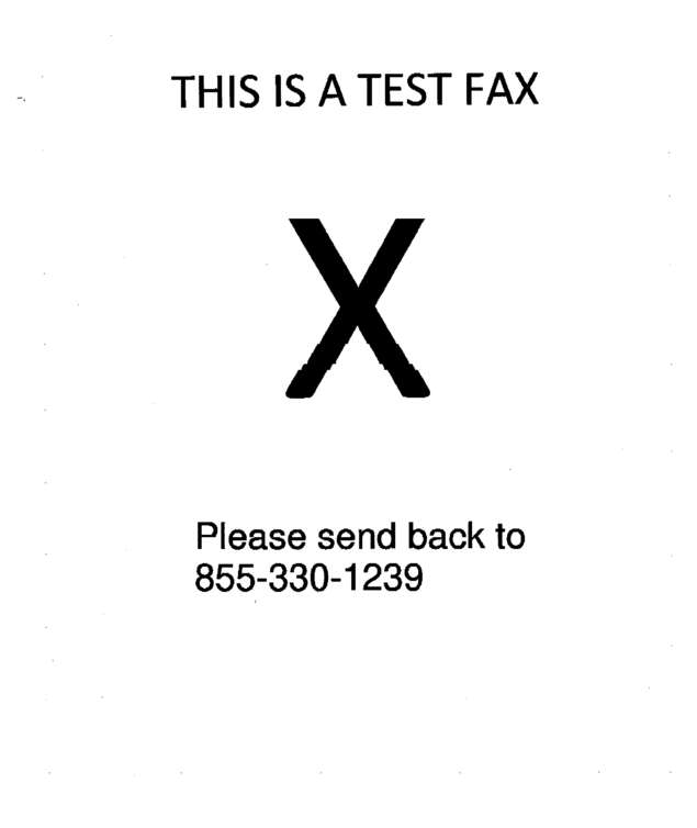 fax page