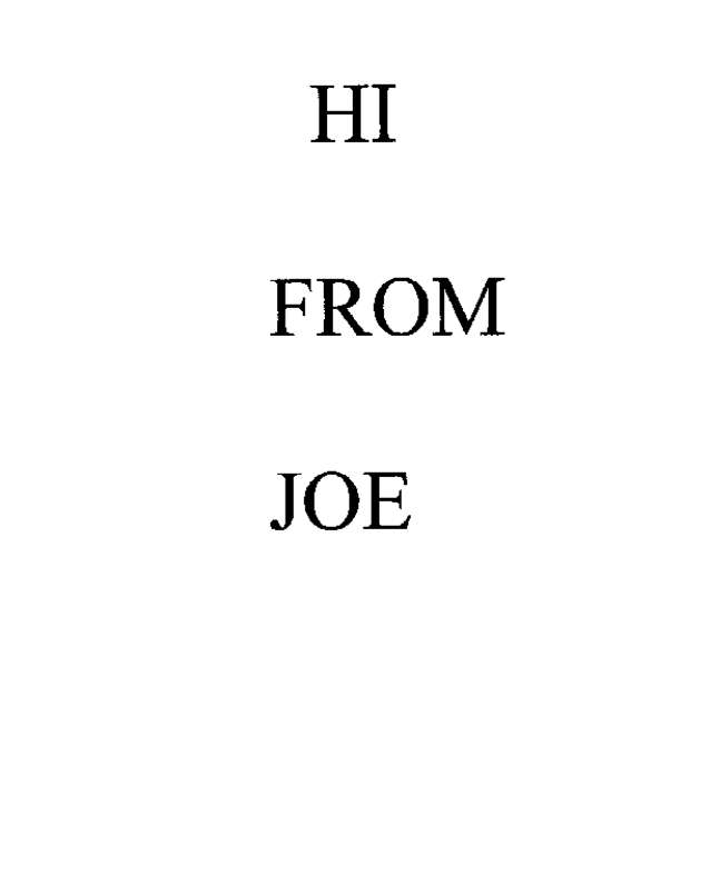 Fax page