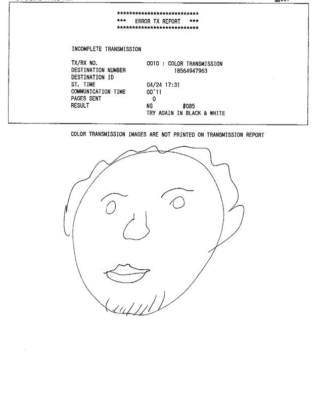 Fax page