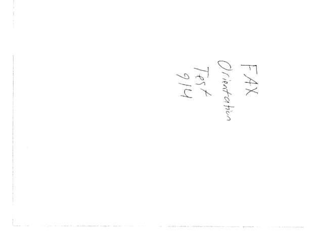 Fax page