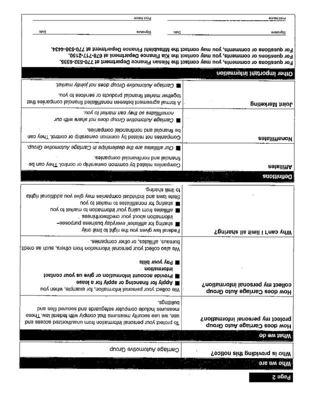 Fax page