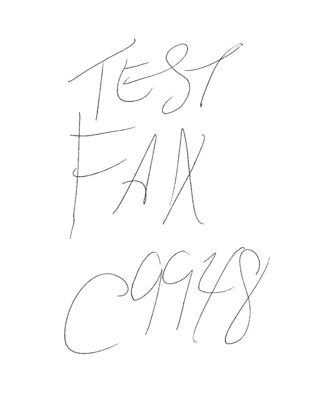 fax page