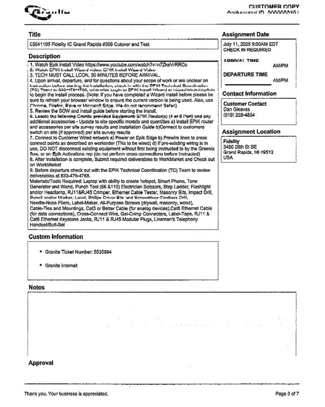 fax page