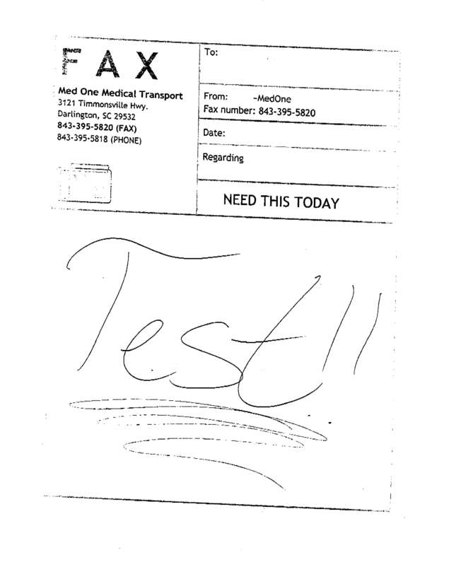 fax page