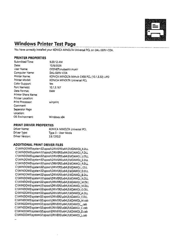 fax page