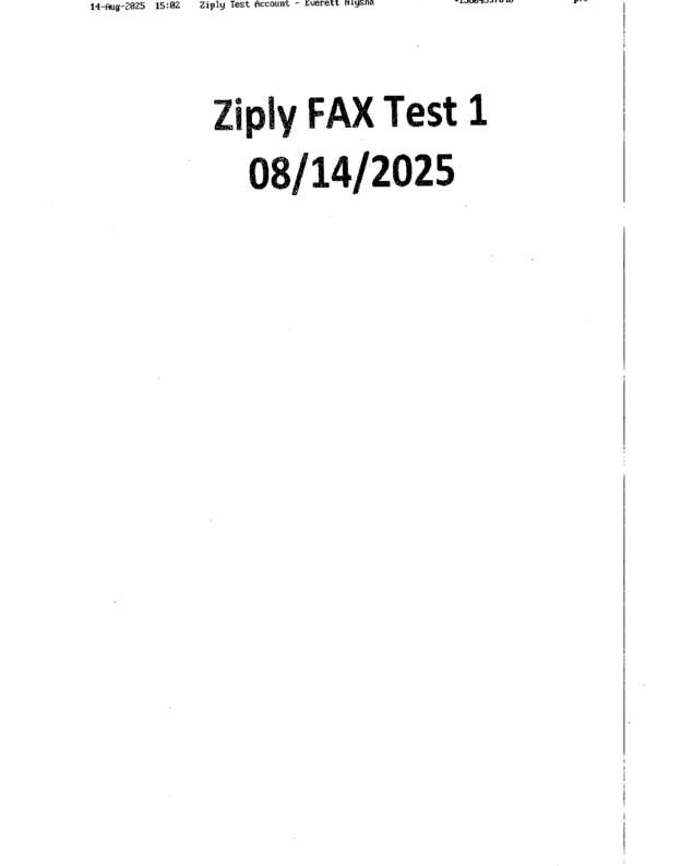 fax page