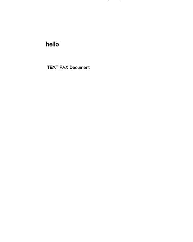 fax page