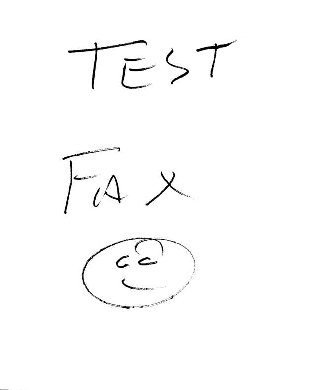 fax page