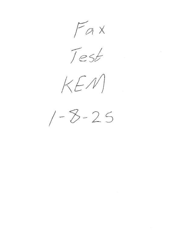 fax page