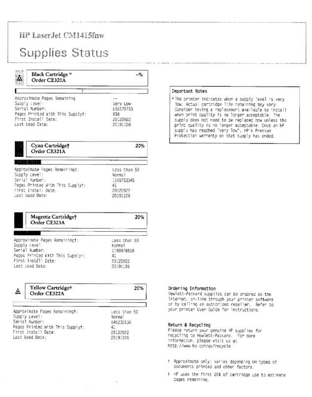 fax page