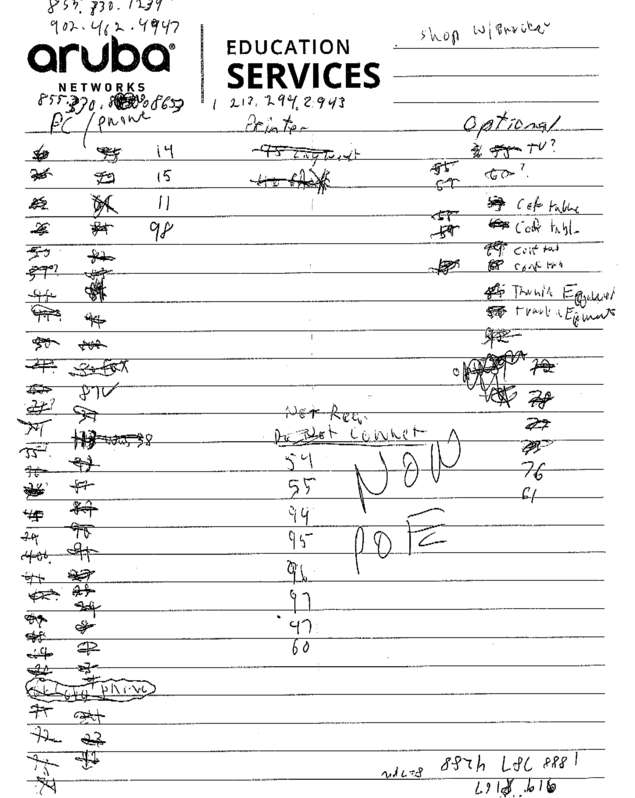 Fax page