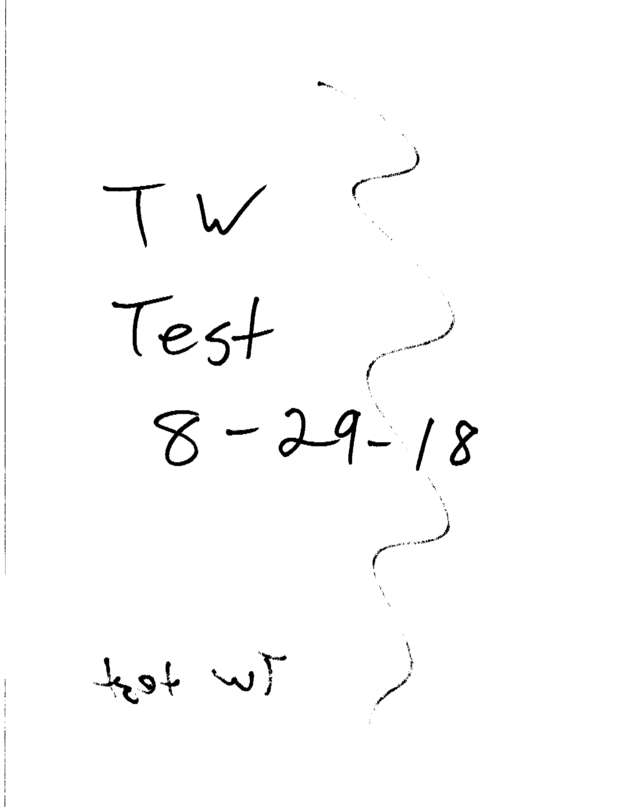 Fax page