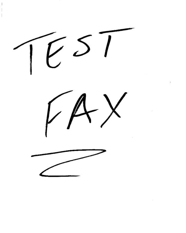 fax page