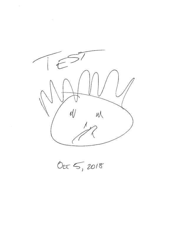 Fax page