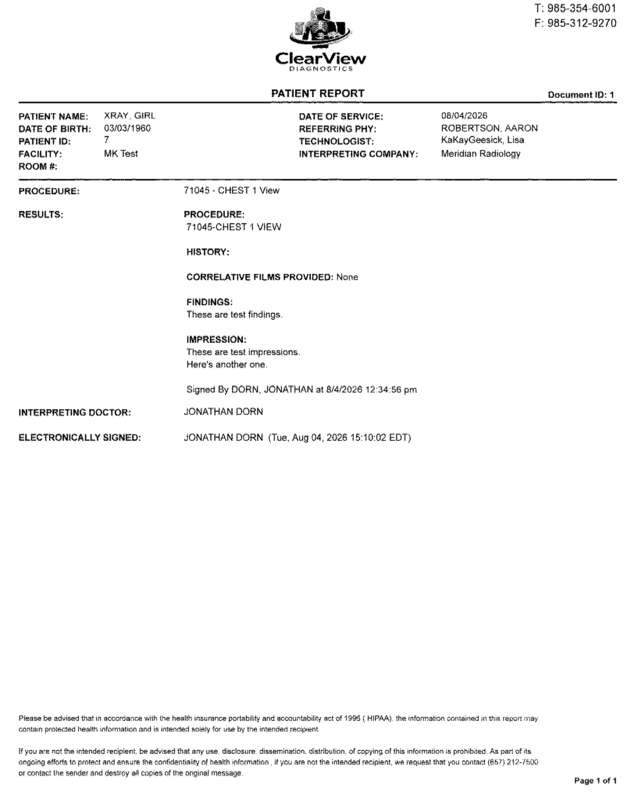 fax page