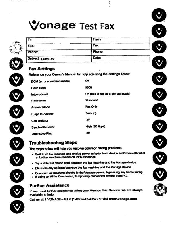 fax page