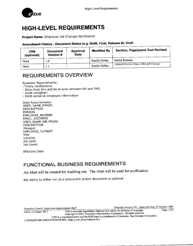 Fax page