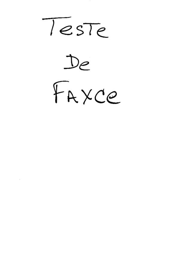 Fax page