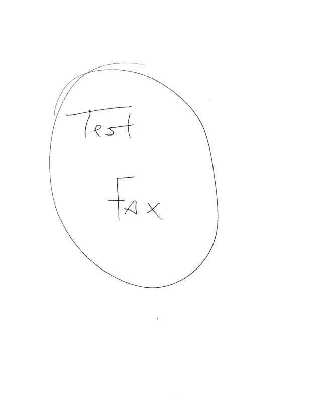 Fax page